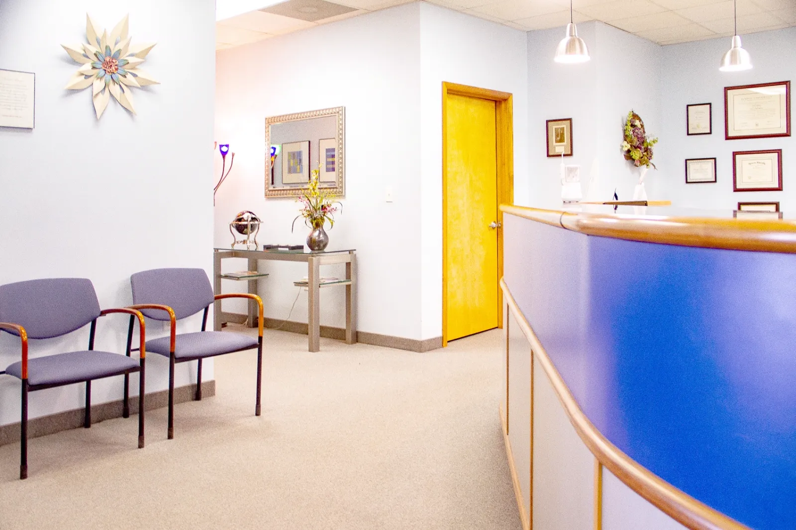 Bright, modern dental office with natural light at Pettinato Dental Care in Scranton, PA